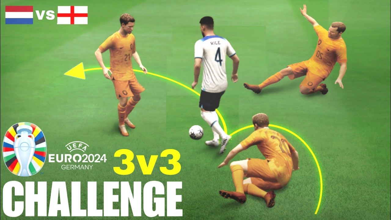 Netherlands VS England EURO 2024 challenge Fc24 Volta