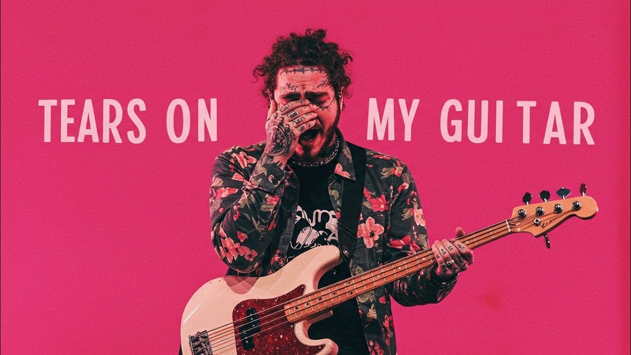 Tears On My Guitar _Post Malone _💔(Deep emotional hit ,🎸sad song lyrics video 2025🎸 )