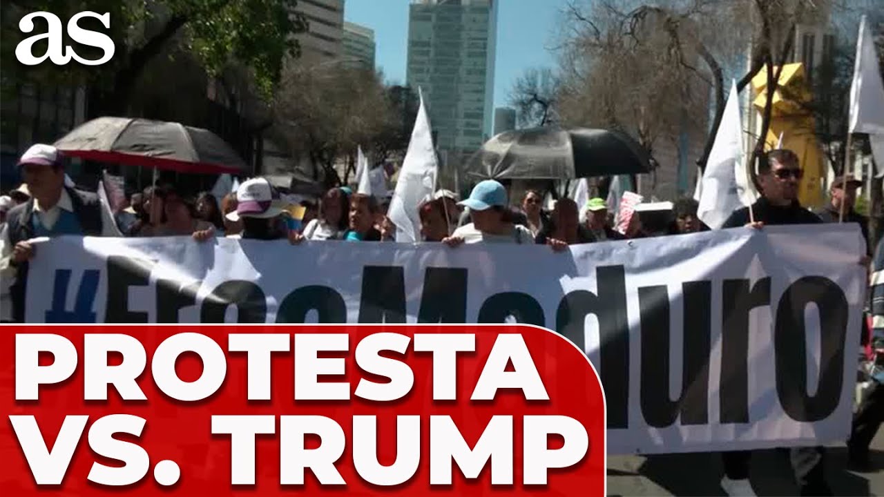 MANIFESTACIÓN en CDMX contra TRUMP y la INTERVENCIÓN de ESTADOS UNIDOS en LATINOAMÉRICA