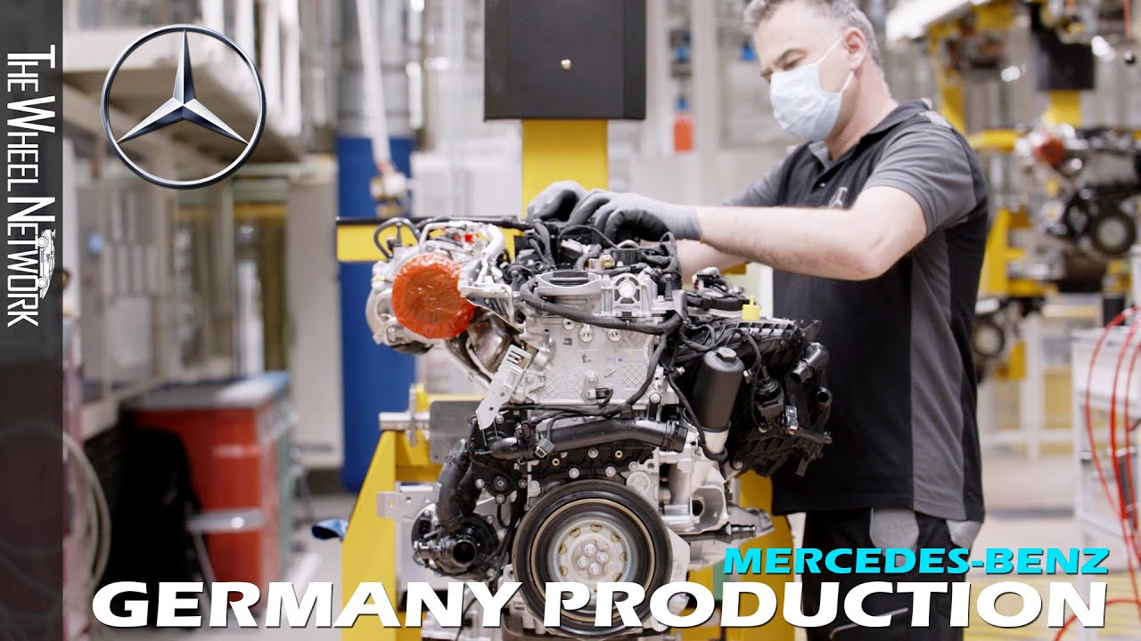 Mercedes-Benz Engine Production in Germany