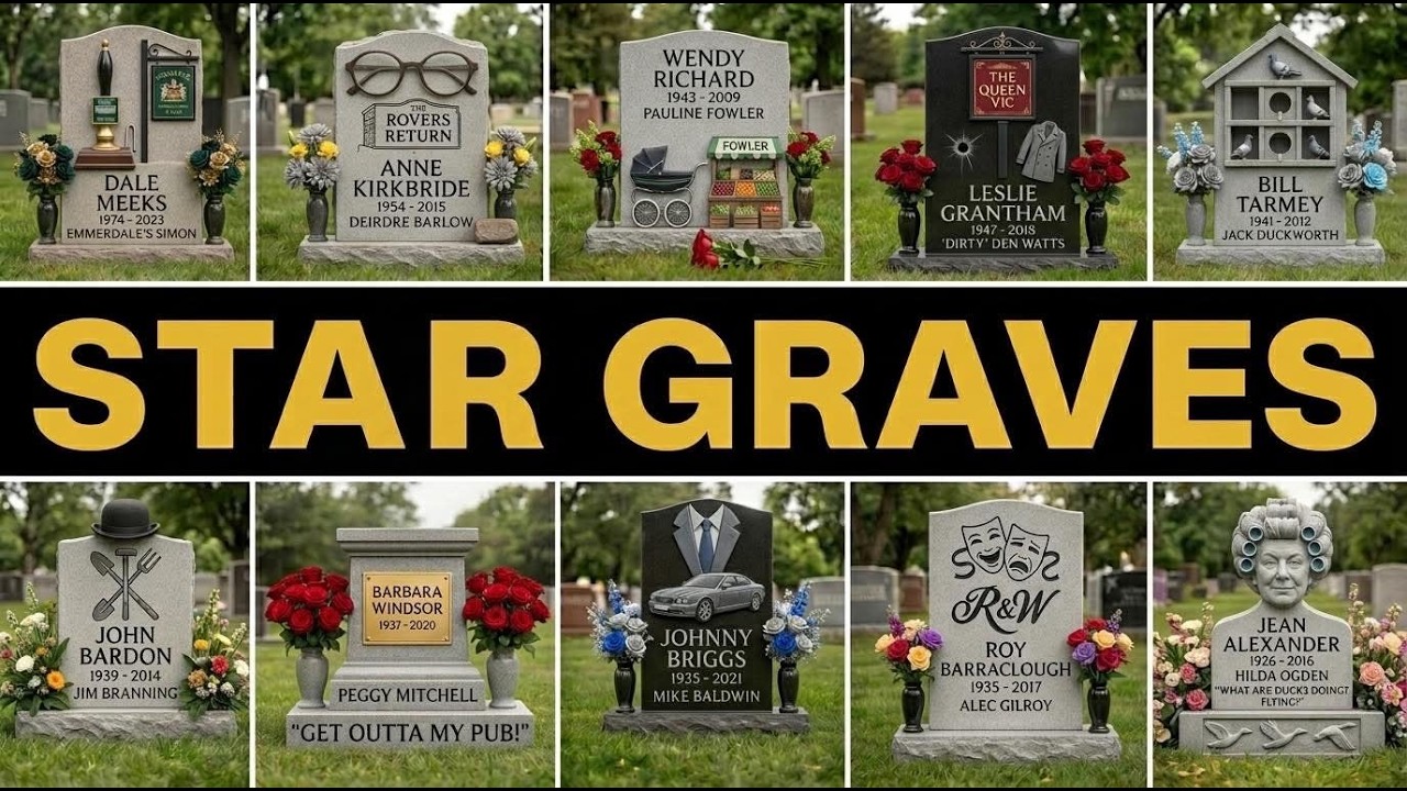 The Tragic Graves Of British Soap Stars Who Died Too Soon