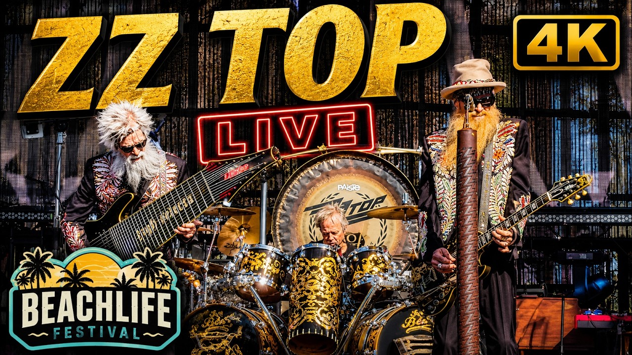 ZZ Top (LIVE 4K) | BeachLife Festival, Redondo Beach - May 5, 2024