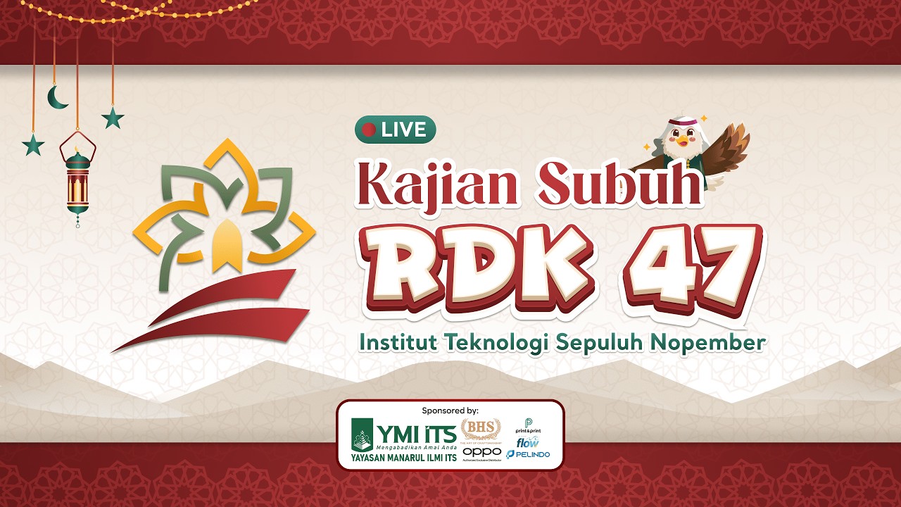 [LIVE] Kajian Subuh | Ust. Ali Misbahul Munir | Kamis, 12 Maret 2026 | RDK 47 ITS |