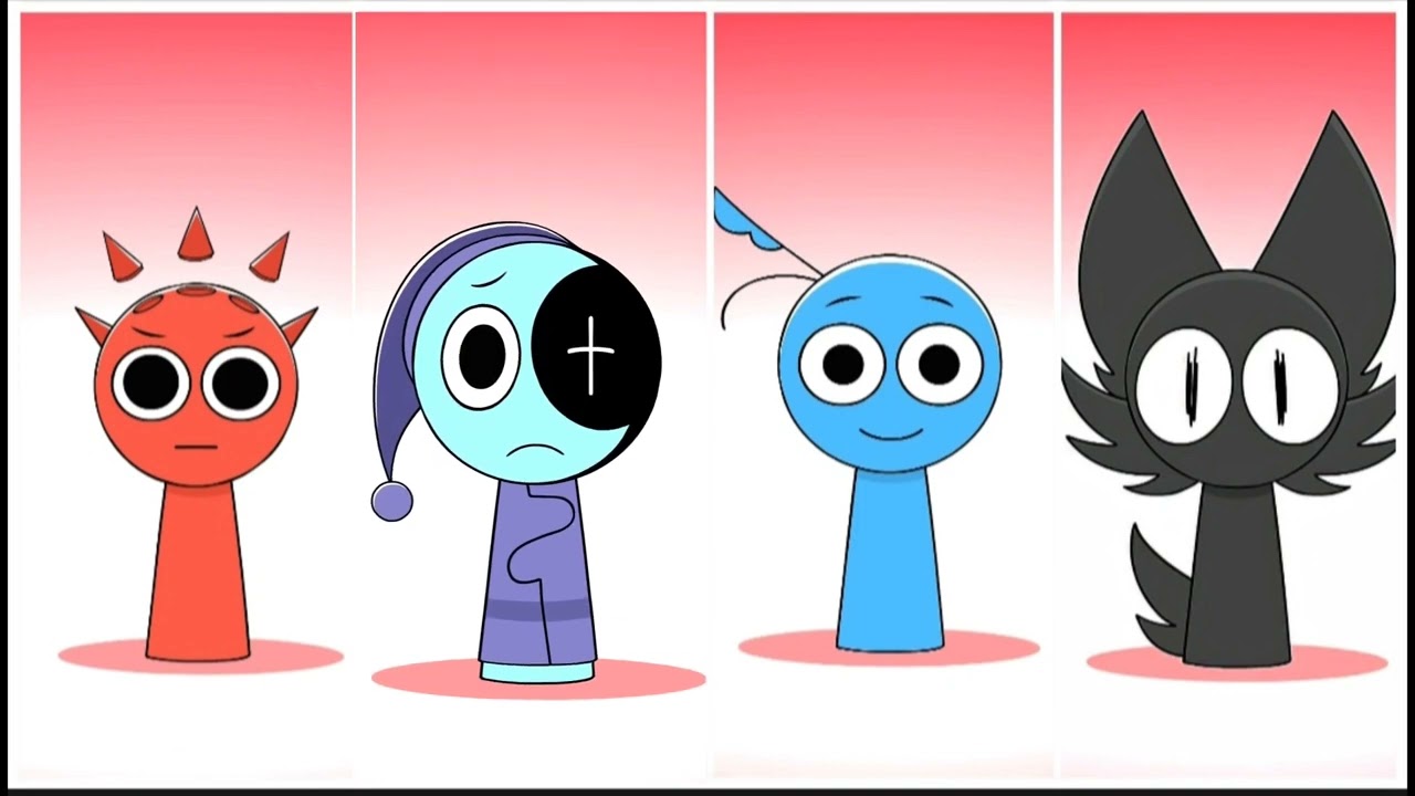 My Sprunki OC but Young / Sky Wenda Gray and Others