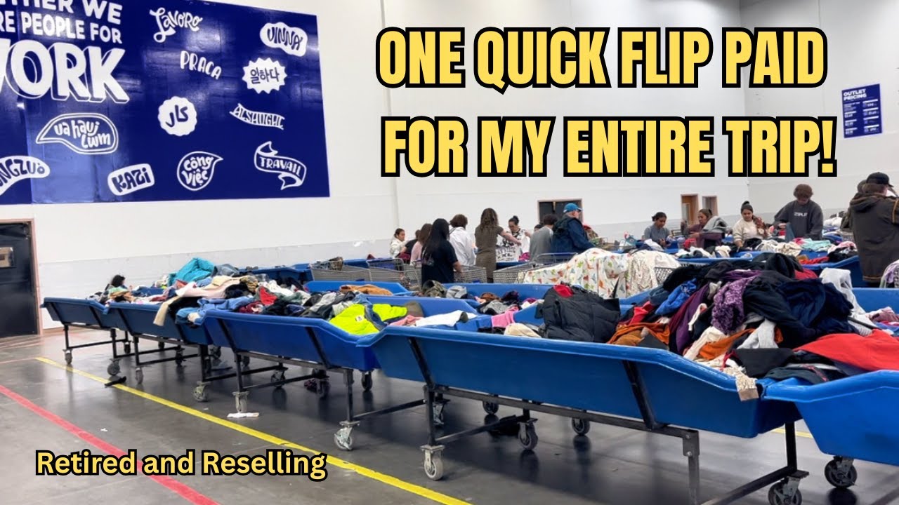 I Found ONE ITEM at the Goodwill Outlet that Paid for my Entire Cart! Turning Trash to Treasure