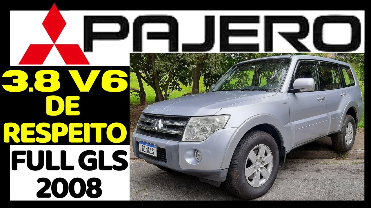 Pajero Full GLS 2008 | Rolê com Opinião e Motivos Para ter Essa SUV 3.8 V6 Bruta Mitsubishi