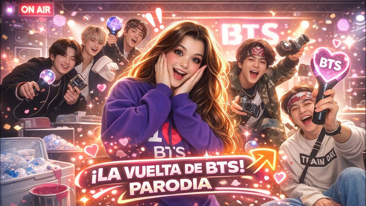 PARODIA BTS l LA VUELTA DE BTS A LOS ESCENARIOS l VANE BROOKS