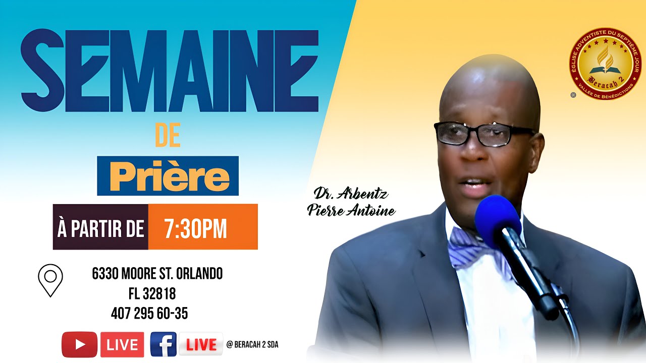 Culte D'Adoration | Dr. Arbens Pierre Antoine |  07 -05- 2025 |