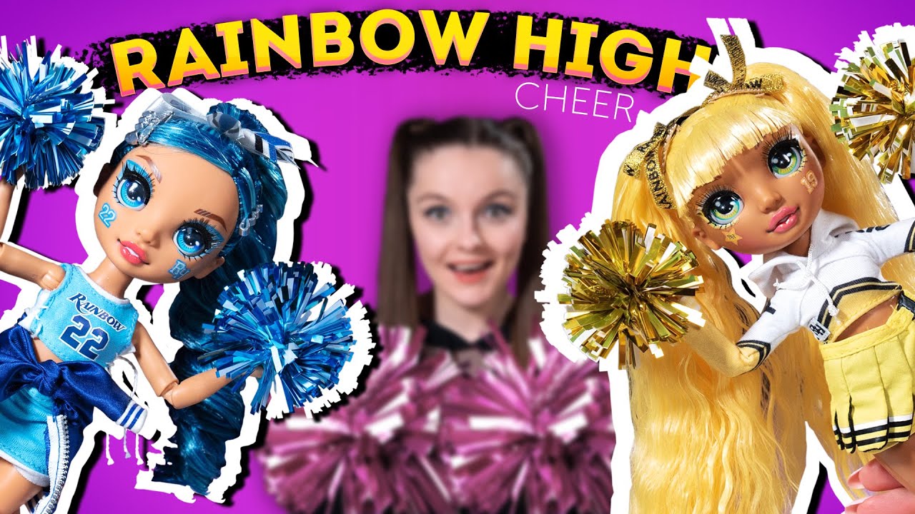 ПОКОРИЛИ МЕНЯ💔 Чирлидерши Skyler & Sunny Rainbow High Cheer: обзор и распаковка