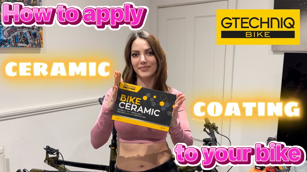 How to apply CERAMIC COATING to your bike
