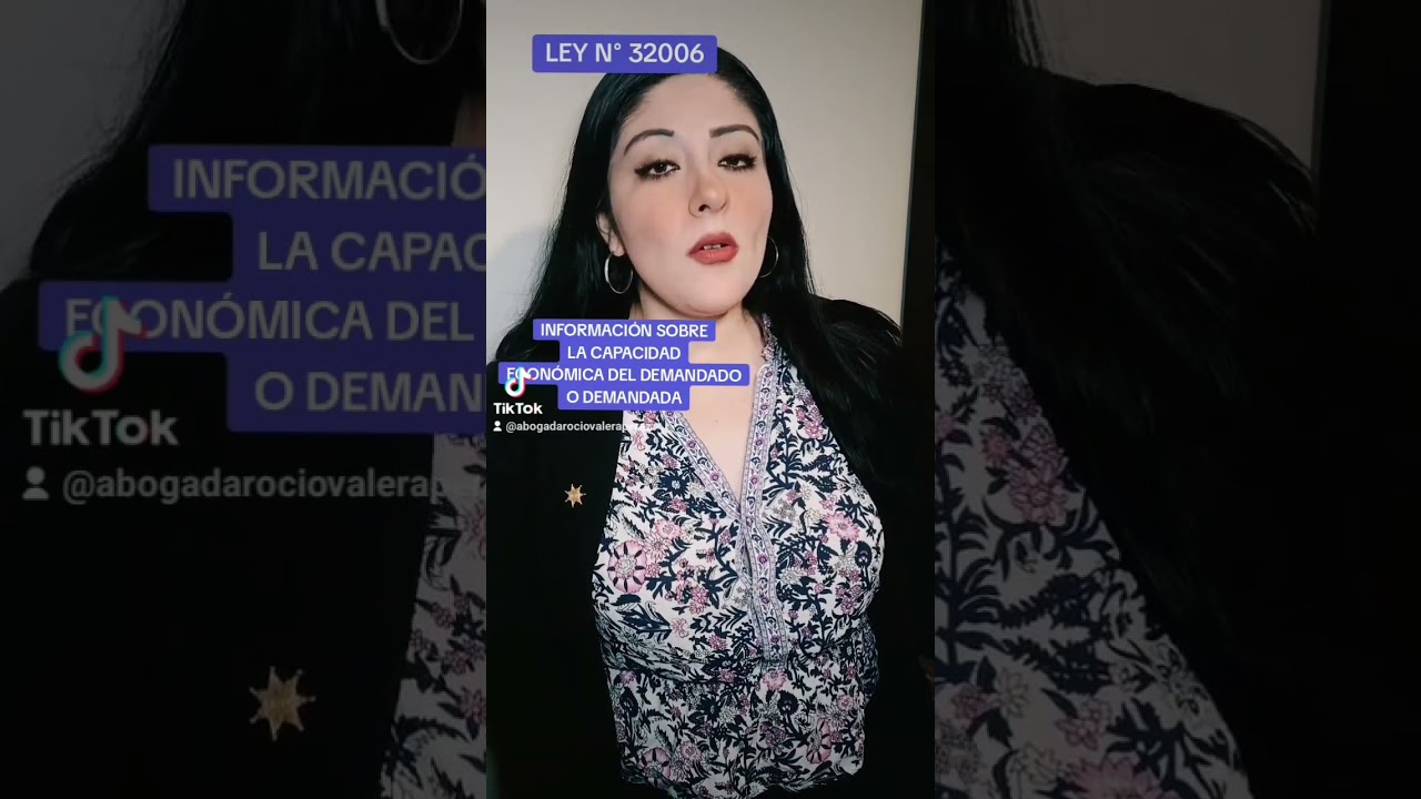 🔴 LEY N° 32006 REALIDAD ECONÓMICA DEL DEMANDADO O DEMANDADA POR ALIMENTOS #pensionalimenticia