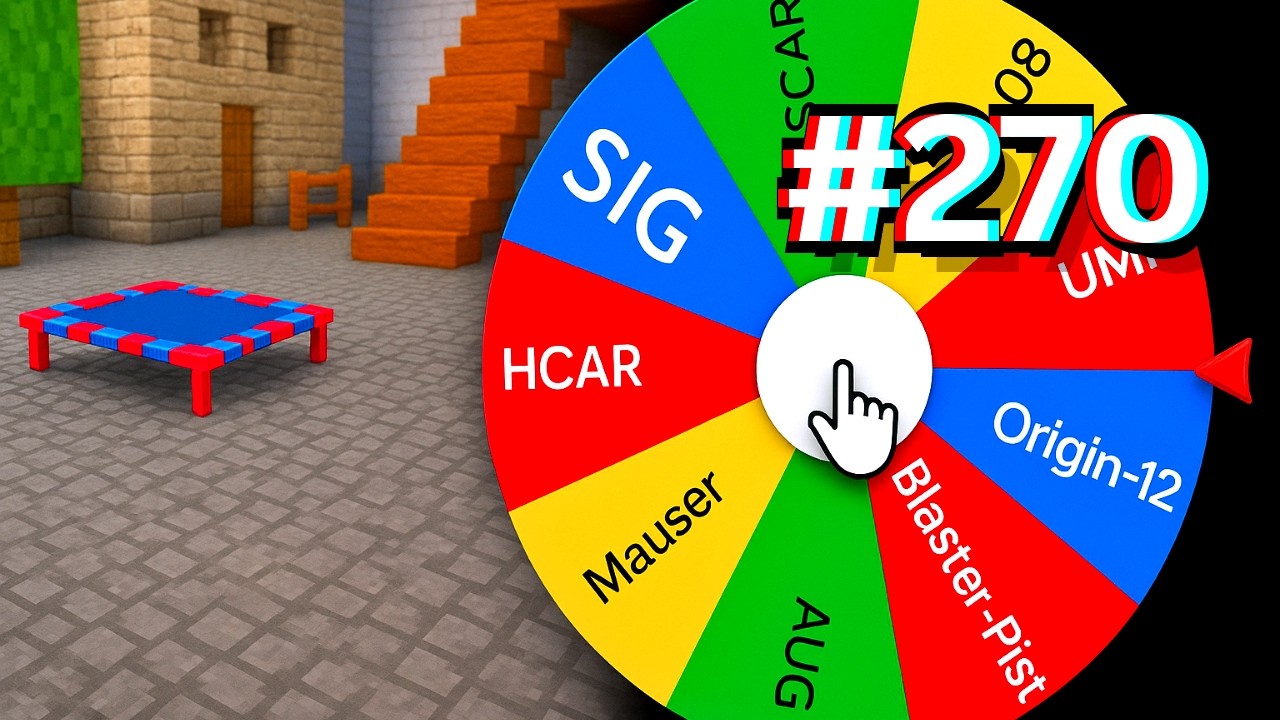 Can I Survive the Infection Challenge with RANDOM Guns? (Minefun.io #270)