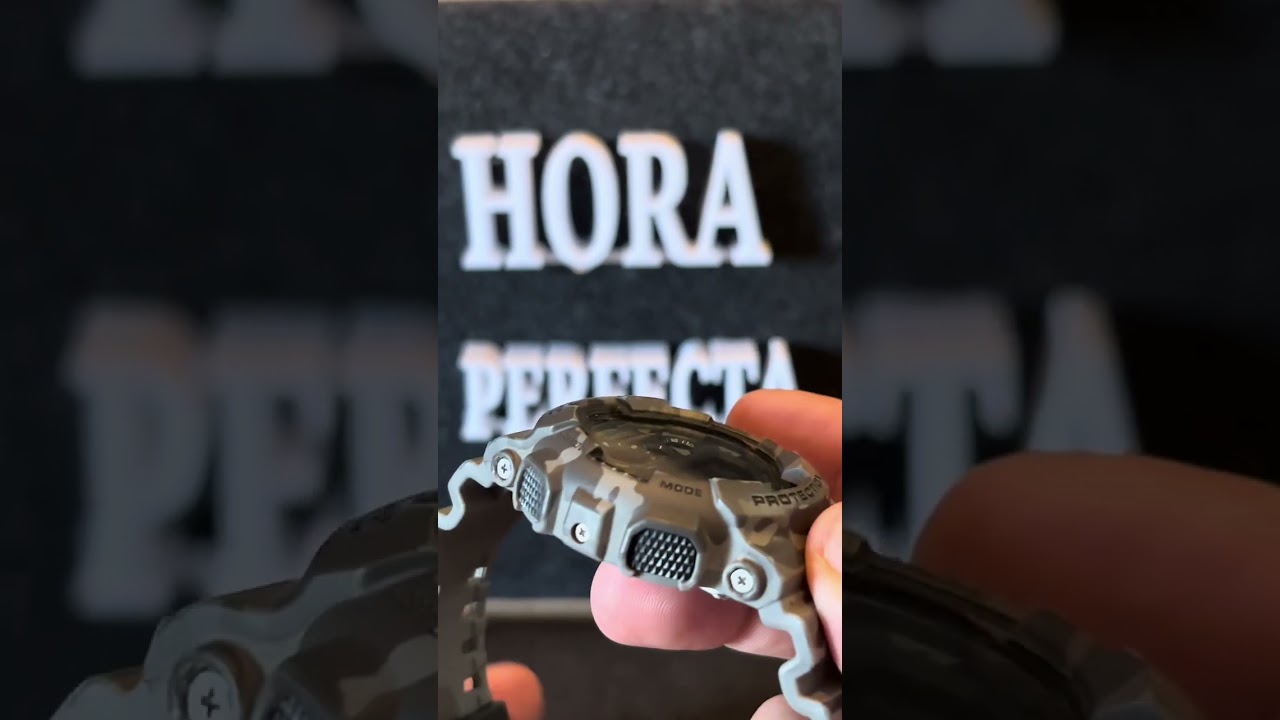 Casio gshock camuflaje o camo#horaperfecta #casioindonesia #casio #gshock 