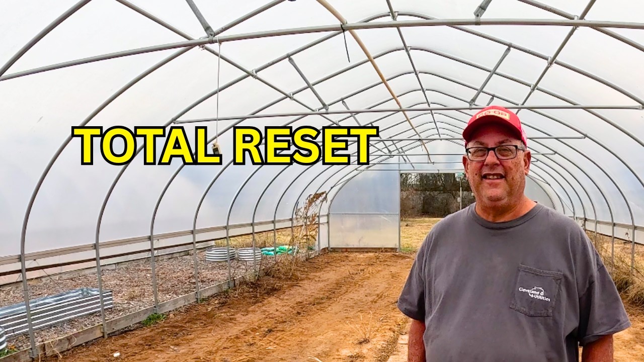 From Disaster to Done: High Tunnel Deep Clean
