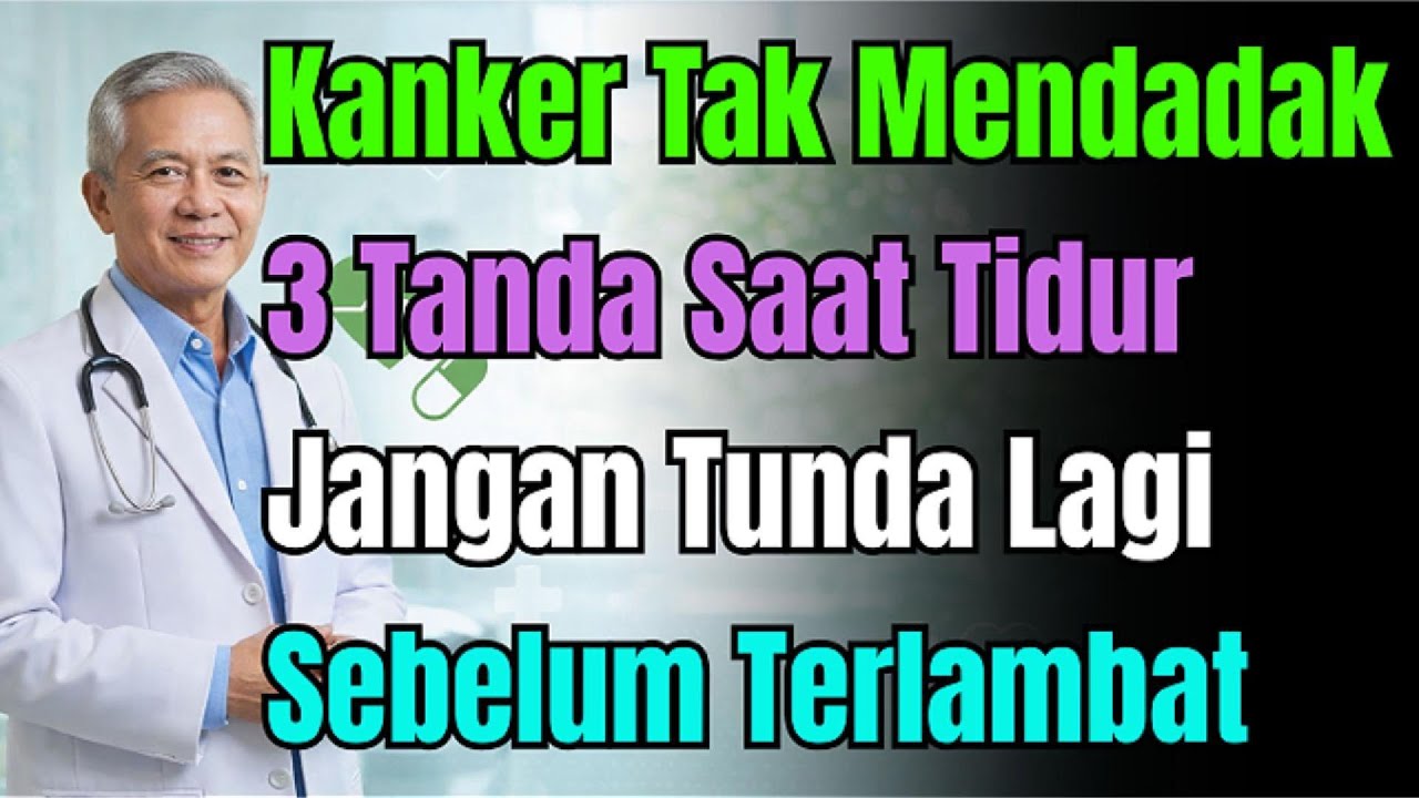 Kanker Paru Tidak Tiba-tiba! Waspada 3 Tanda Aneh Ini Saat Tidur, Paru-paru Minta Tolong!