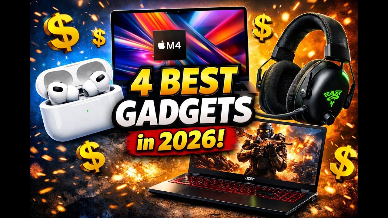 Top 4 Cheap but Amazing Gadgets on Amazon!