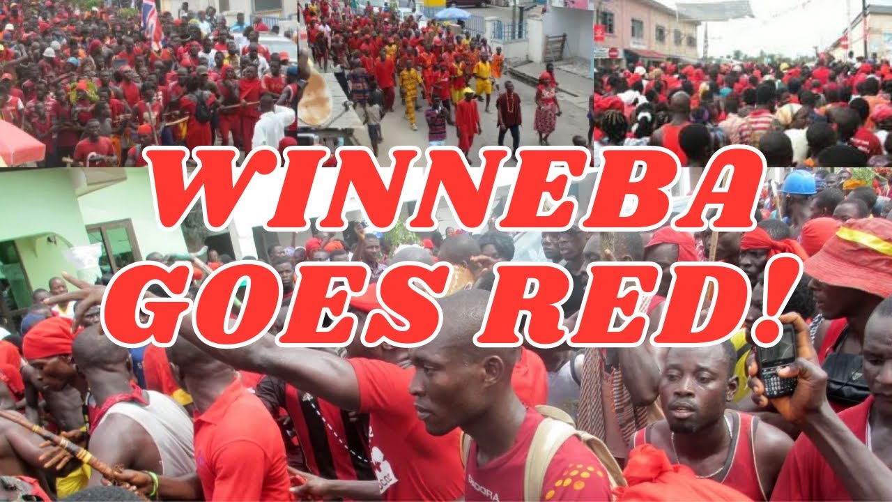 WINNEBA GOES RED! - Aboakyer Festival 2024