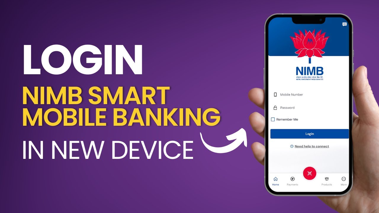 Login NIMB Smart Banking in New Mobile | NIMB Mobile Banking Naya Phone ma Kasari Login Garne?