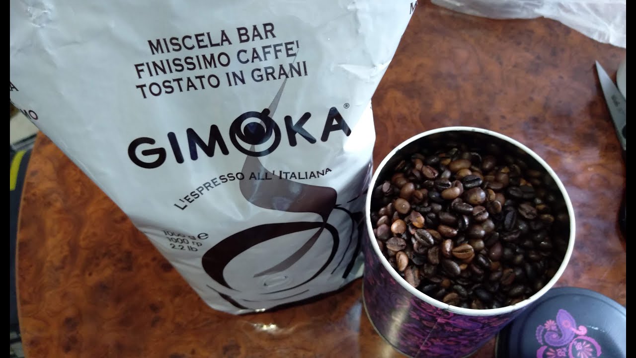 Зерновой кофе Gimoka 