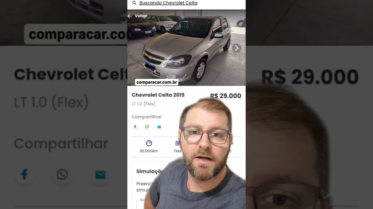 Celta 2015 t&aacute; caindo o pre&ccedil;o? Baratinho de manter!