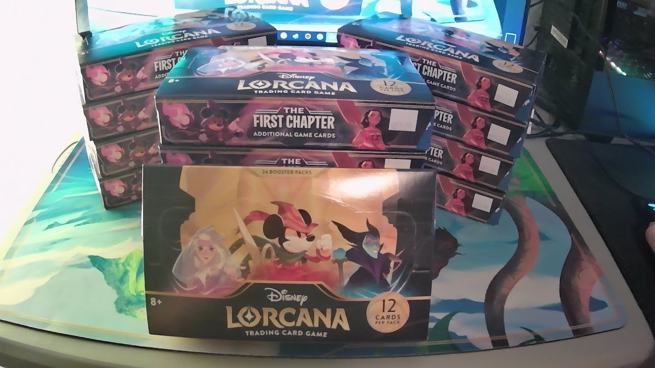 Lorcana: The First Chapter Booster Box Opening (Case 4: Box 3) Enchanted!!!
