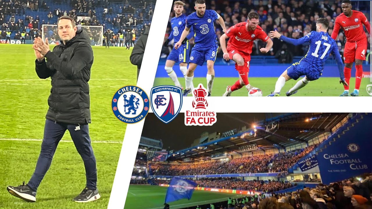 EUROPEN CHAMPIONS AWAY AS CHESTERFIELD TAKE OVER 6000 TO STAMFORD BRIDGE! Chelsea VS Chesterfield