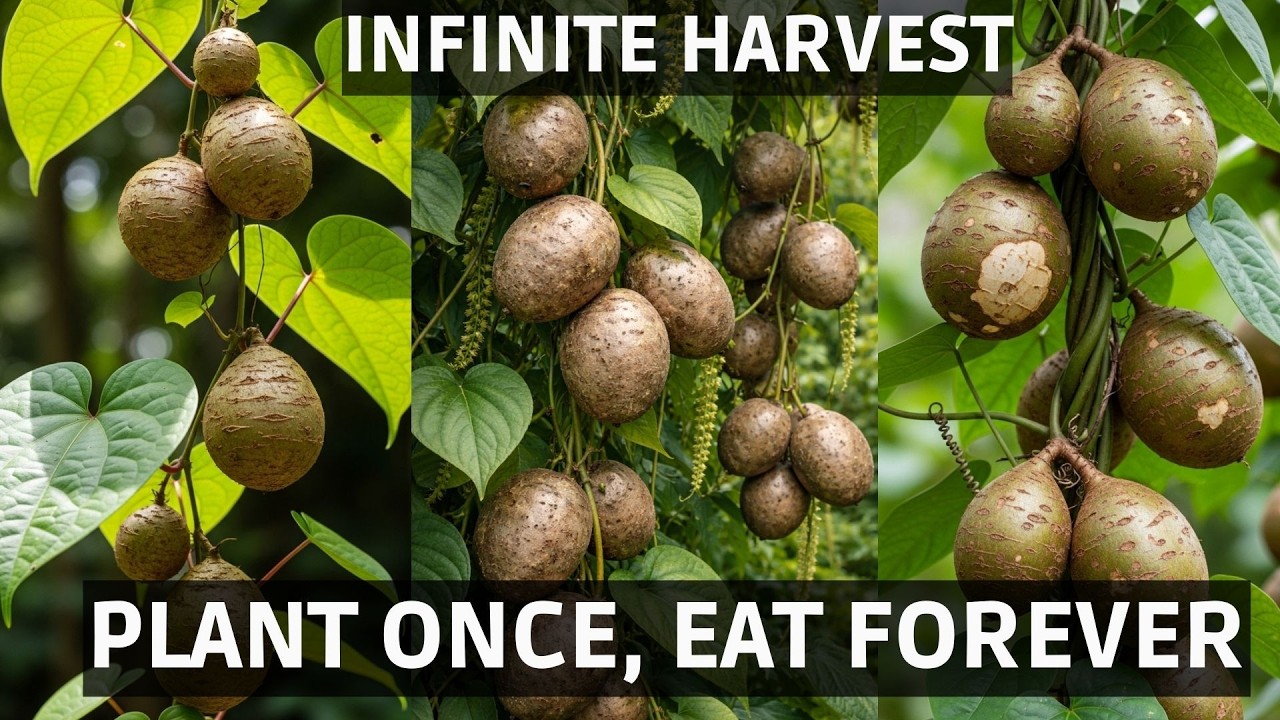 Air Potatoes: The No-Dig Crop They Don’t Want You Growing