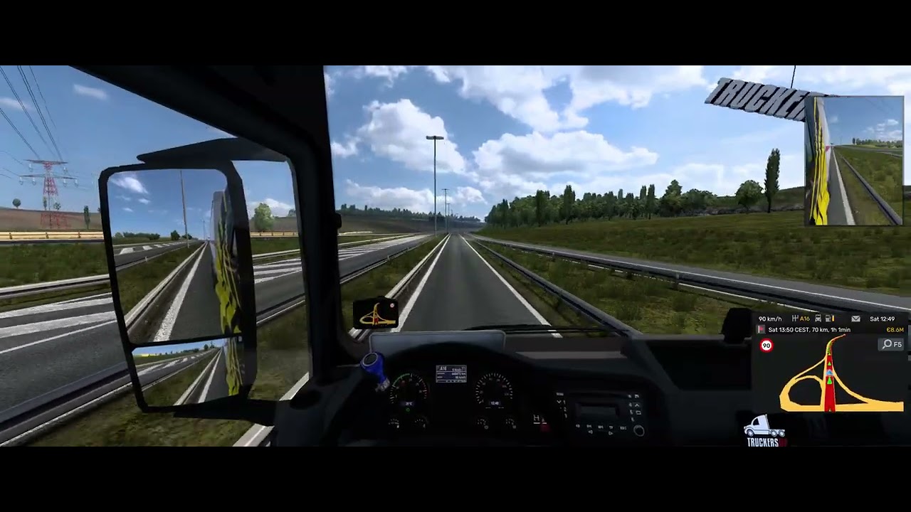 Euro Truck Simulator 2 TMP Brussels - Liege