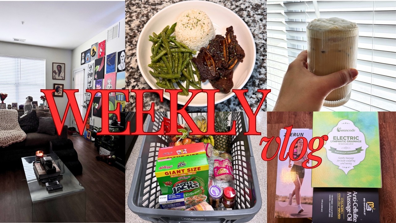 WEEKLY VLOG: Reset, Cook with me, Shopping Haul & more