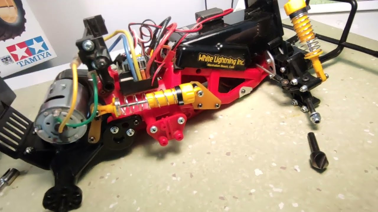 Tamiya Monster Beetle - suspension improvements 01