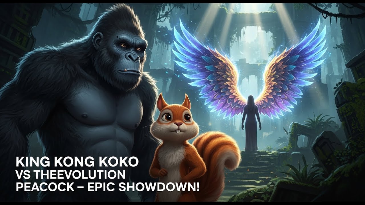 king kong koko vs the evolution peacock epic showdown