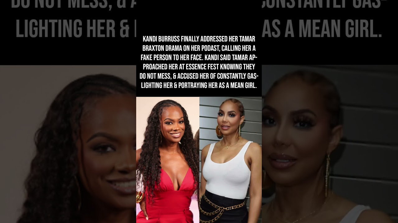 Kandi Burruss Finally Says Why She Can't Stand Tamar Braxton😳🎙️👀