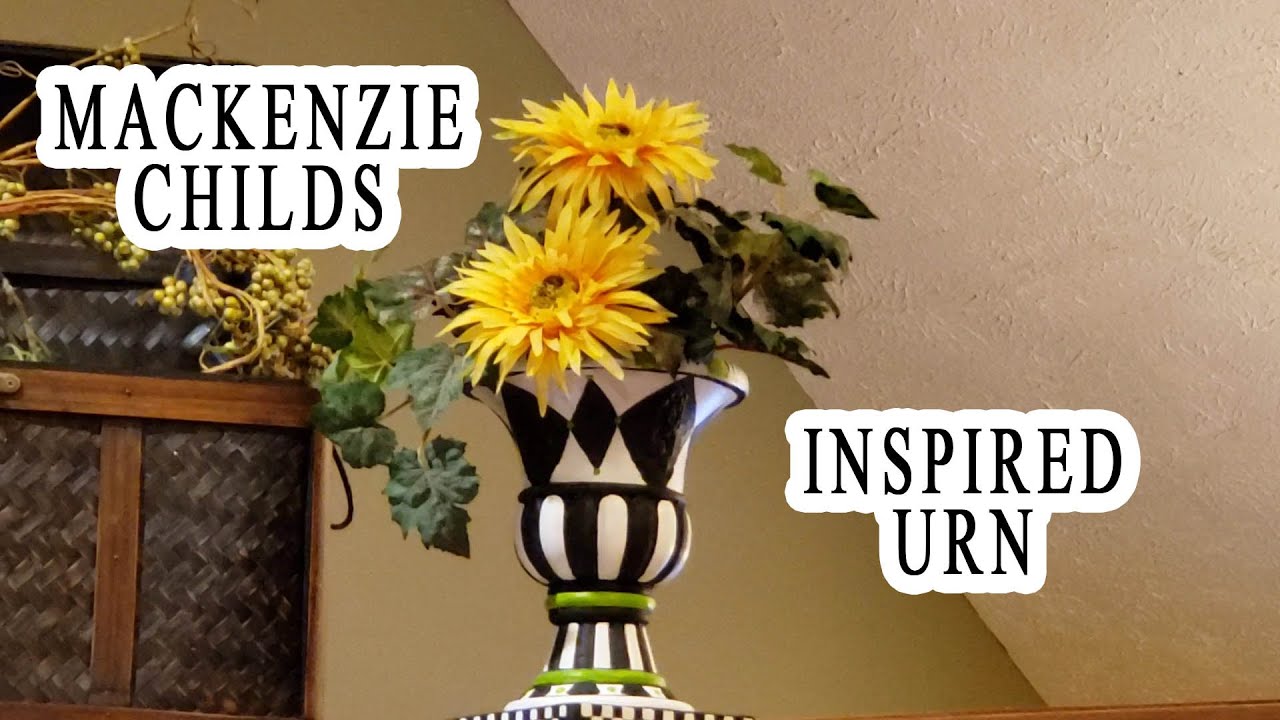 $10 Thrift flip collaboration hosted by Joan Brodie | Mackenzie Childs Inspired Urn
