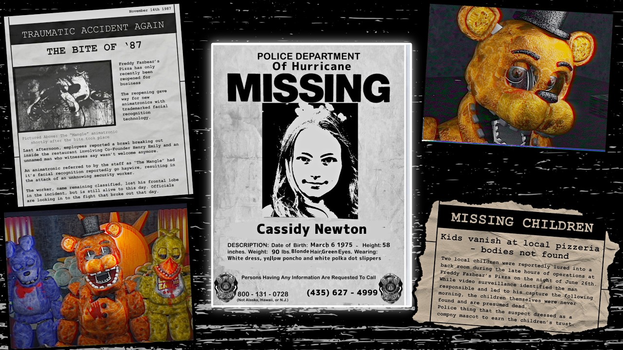 The Unsolved Mystery of The Missing Children Incident... (Inside The World of FNAF)