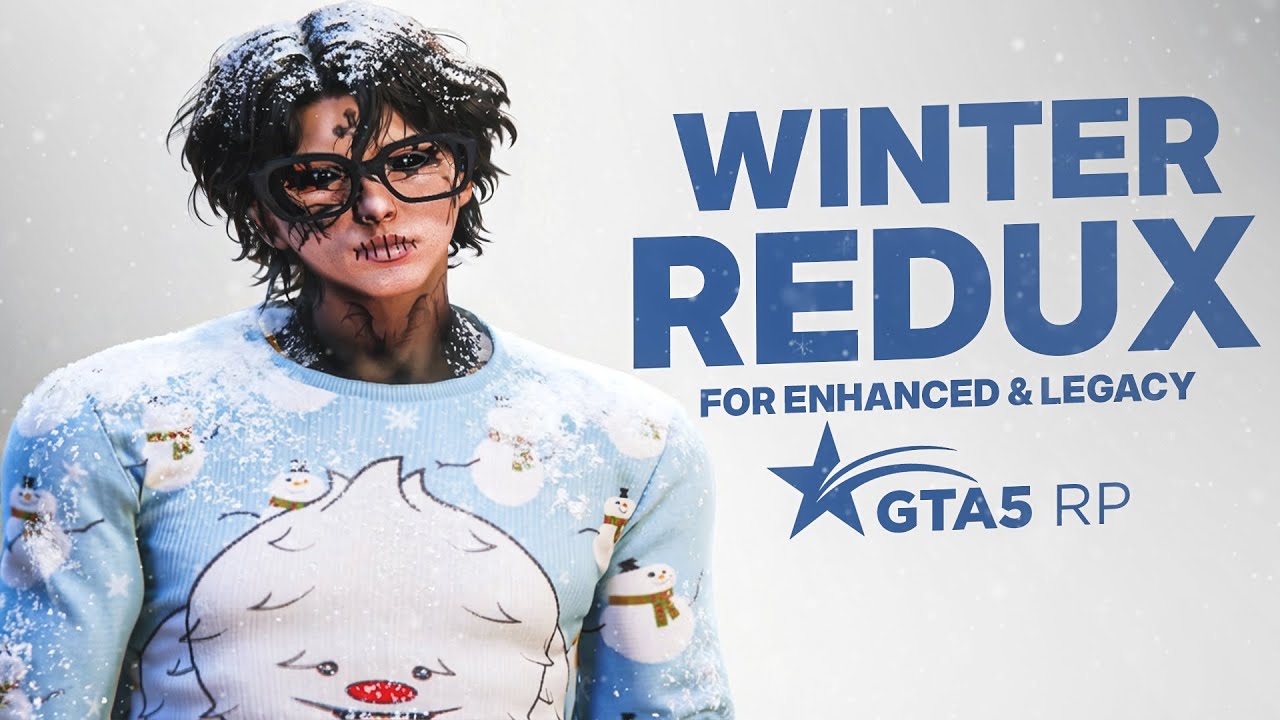 ⭐ САМЫЙ КРАСИВЫЙ ЗИМНИЙ РЕДУКС НА ENHANCED & LEGACY GTA | WINTER REDUX BY BUBLIK | FOR GTA5RP ⭐
