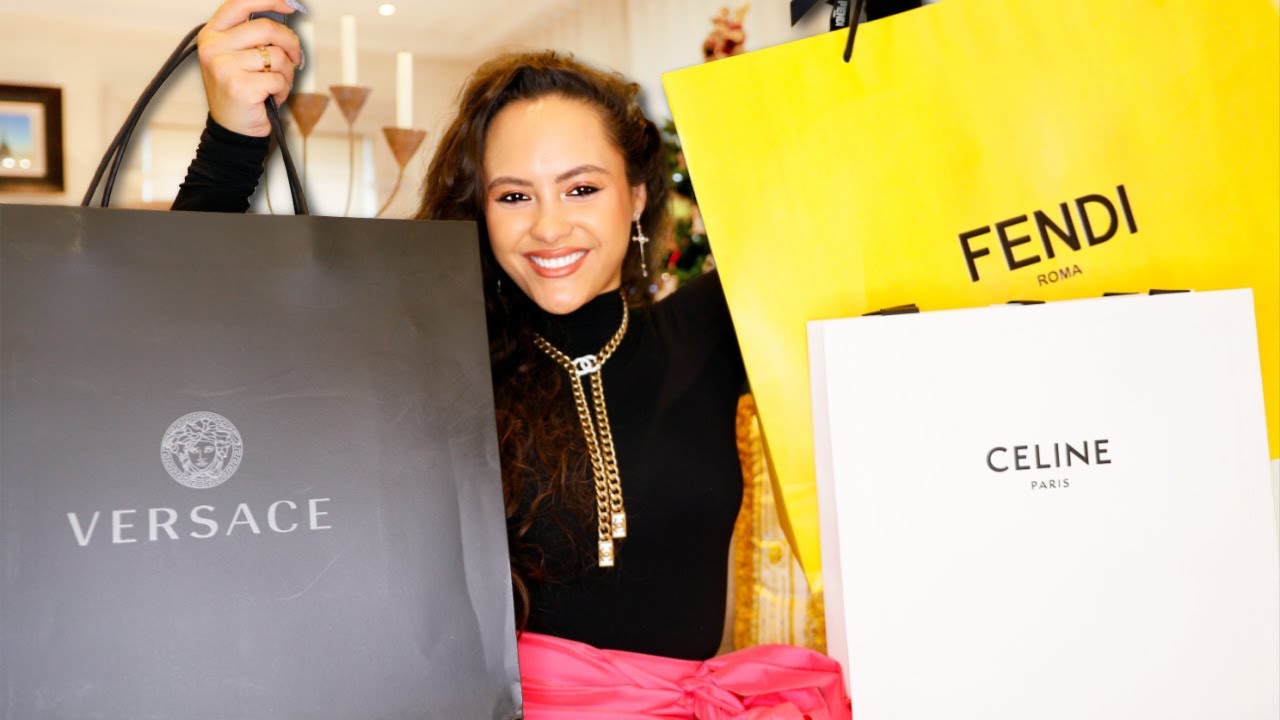 LUXURY What I Got For Christmas 2021 | Fendi, Versace, Mugler etc.