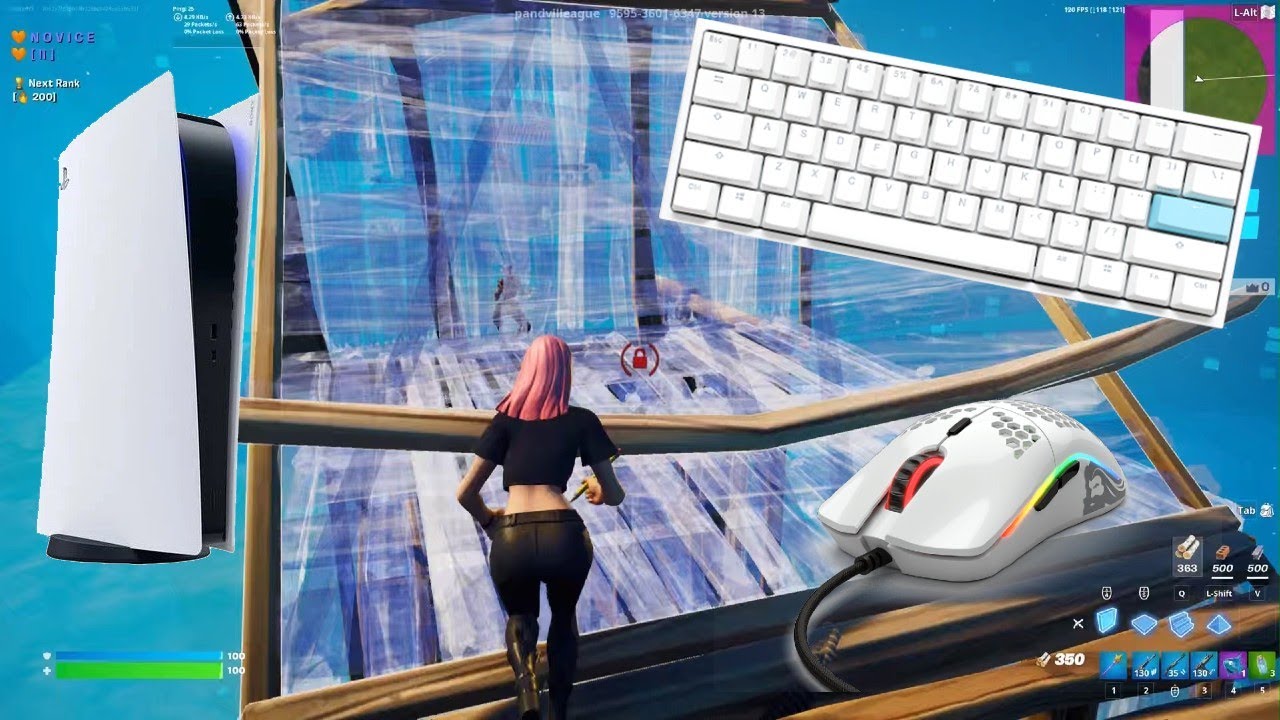 Keyboard and Mouse on PS5 + Handcam (4k 120FPS)
