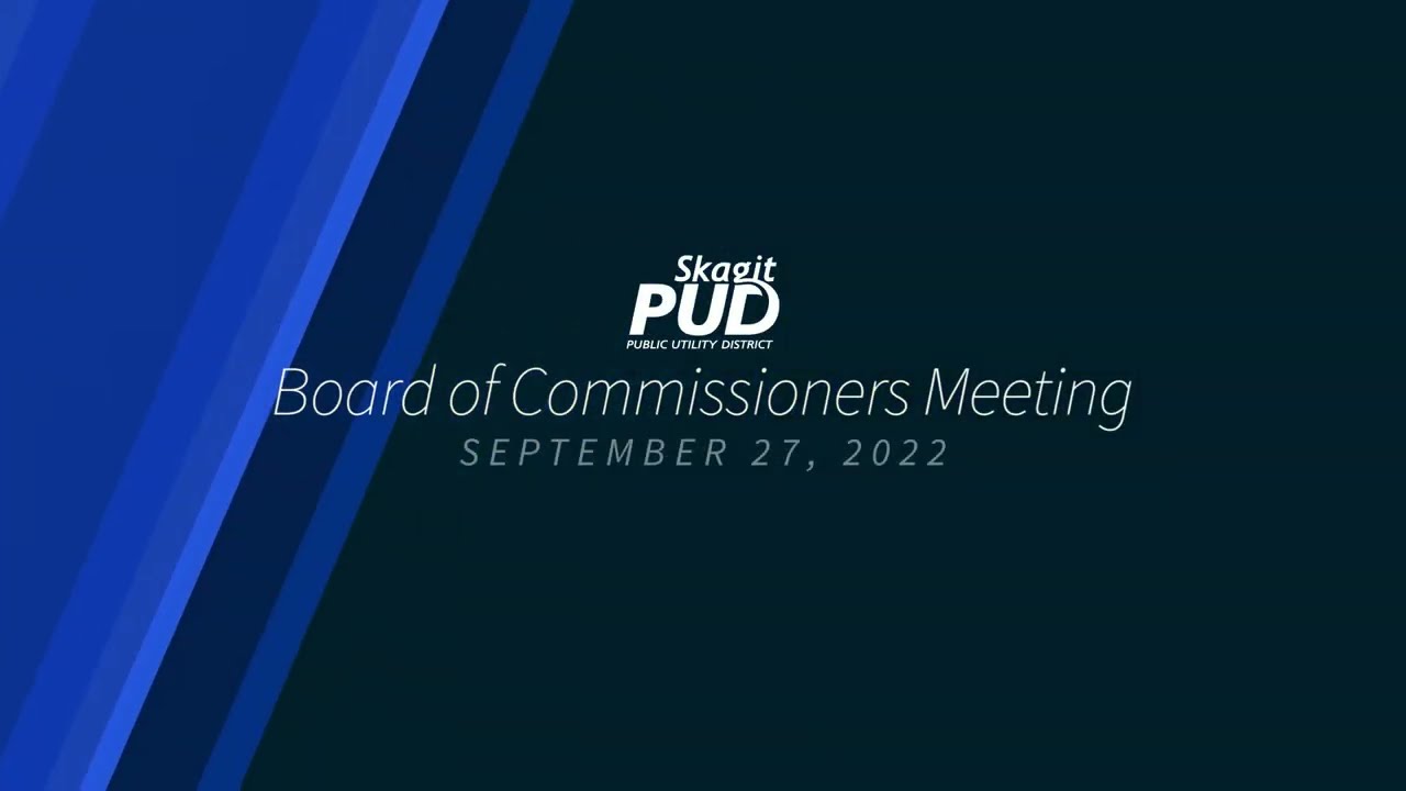 Commission Meeting September 27, 2022