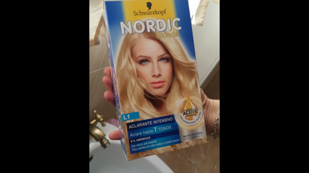 DIY/ MECHAS BALAYAGE CON NORDIC BLONDE L1