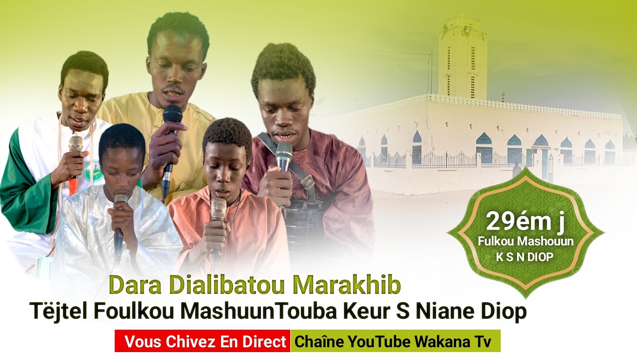 🔴En Direct   Coloture Fulku Mashoune  Touba KEUR s NIANE