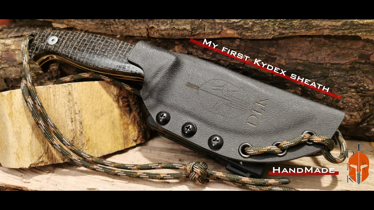 Fabbricazione del mio primo fodero in Kydex - Making my first kydex sheath