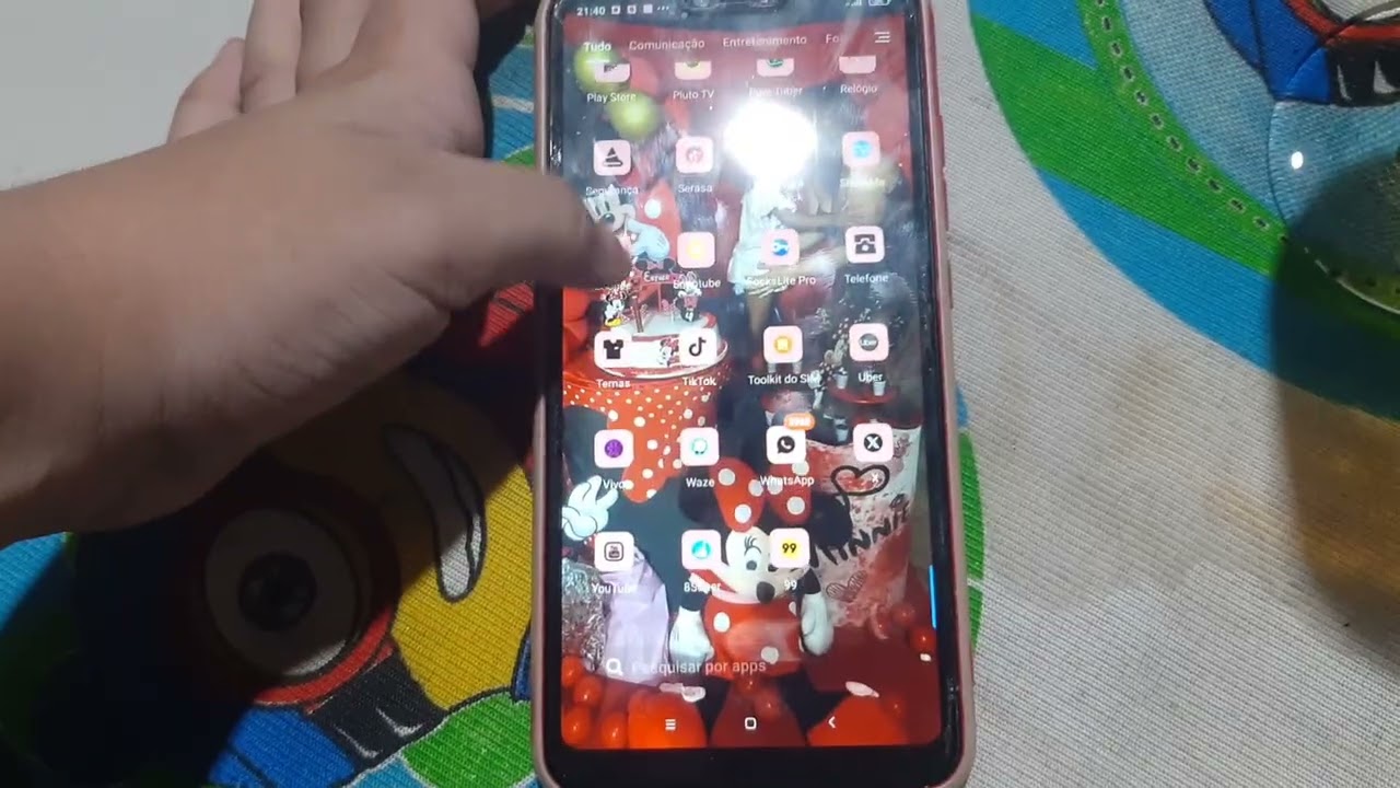Gravando os Aplicativos do Xiaomi