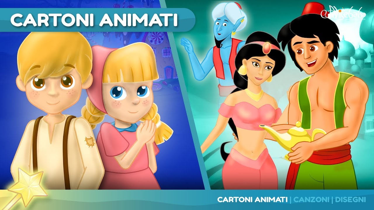 Hänsel e Gretel + Aladino e la Lampada Meravigliosa Storie - Fiabe e Favole per Bambini