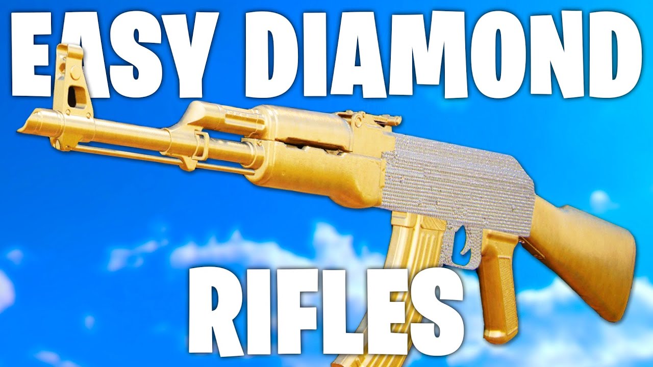 HOW TO GET EASY DIAMOND CAMO ASSUALT RIFLES ON COLD WAR! Black Ops Cold War Diamond AR Camo Guide!