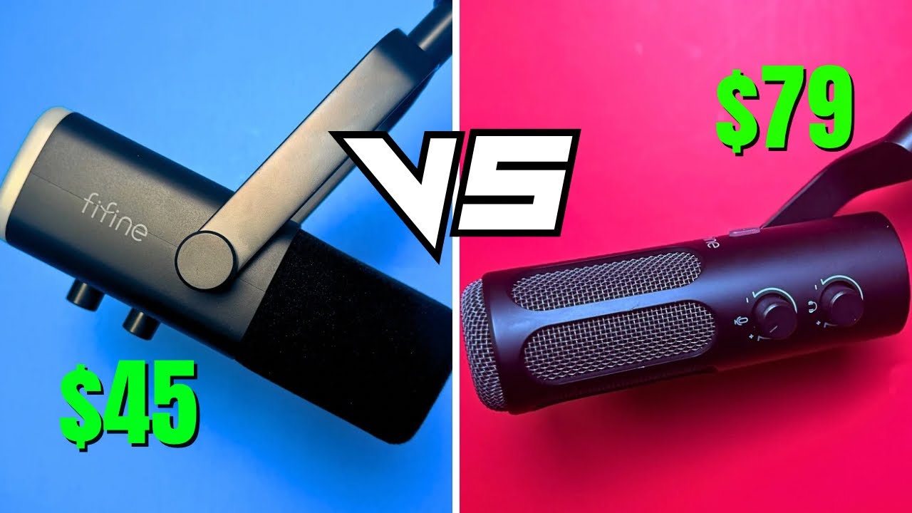 FIFINE AM8 VS Tank3 | Budget XLR/USB Mic Showdown