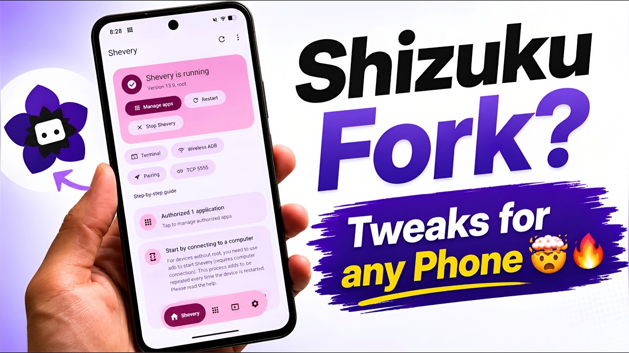 Android Mods 🤯 Shevery Is HERE! | Best Shizuku Fork Ever? 🔥 Install Modules Without Root