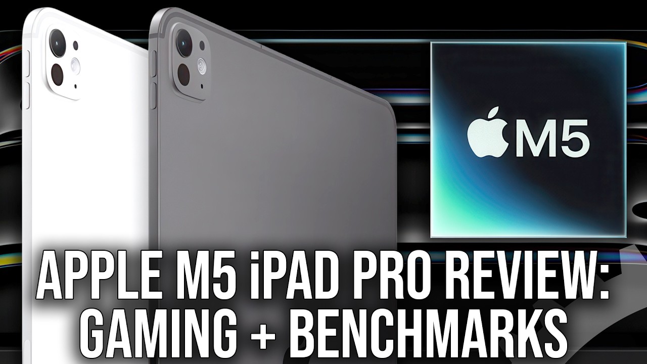 Apple M5 Gaming Performance Tested - iPad Pro 2025 Review - Impressive vs M4 & A19 Pro!
