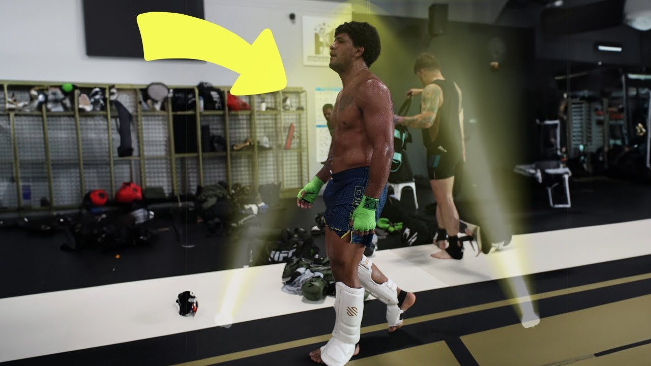 Gilbert Burns Last Session Before UFC 299