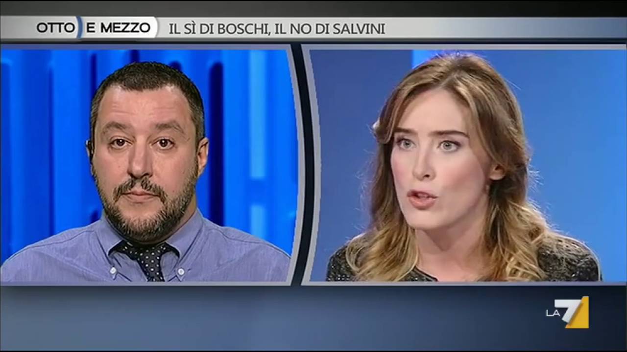 Boschi a Salvini: io eletta con una legge 'il porcellum' voluta dalla Lega