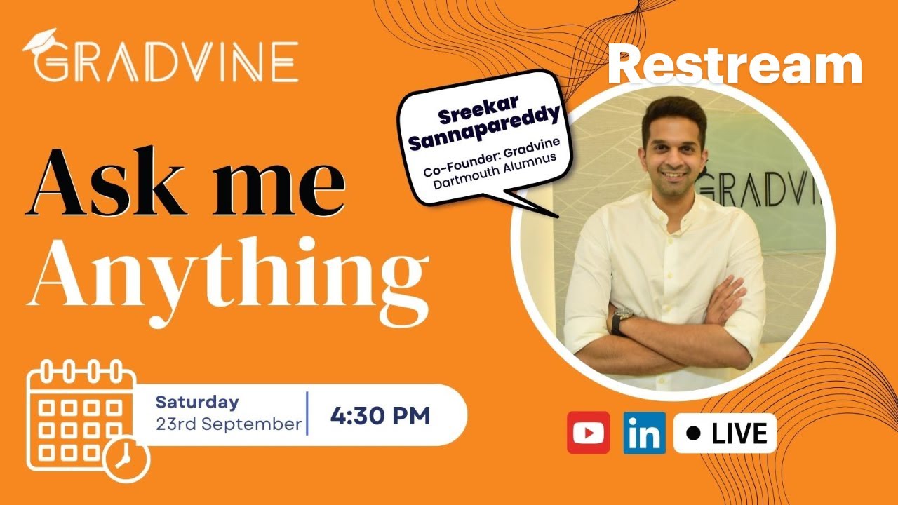 Ask Sreekar Anything